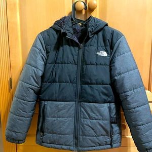 Youth L Reversible North Fave Jacket - Gently used- excellent condition